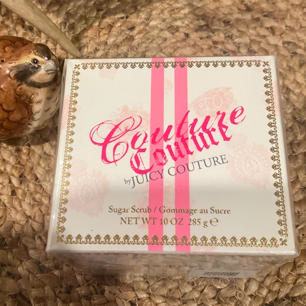 Juicy Couture Sugar Scrub 10 Oz. NEW Unopened Sealed - Disc.  Rare Find - FINAL$